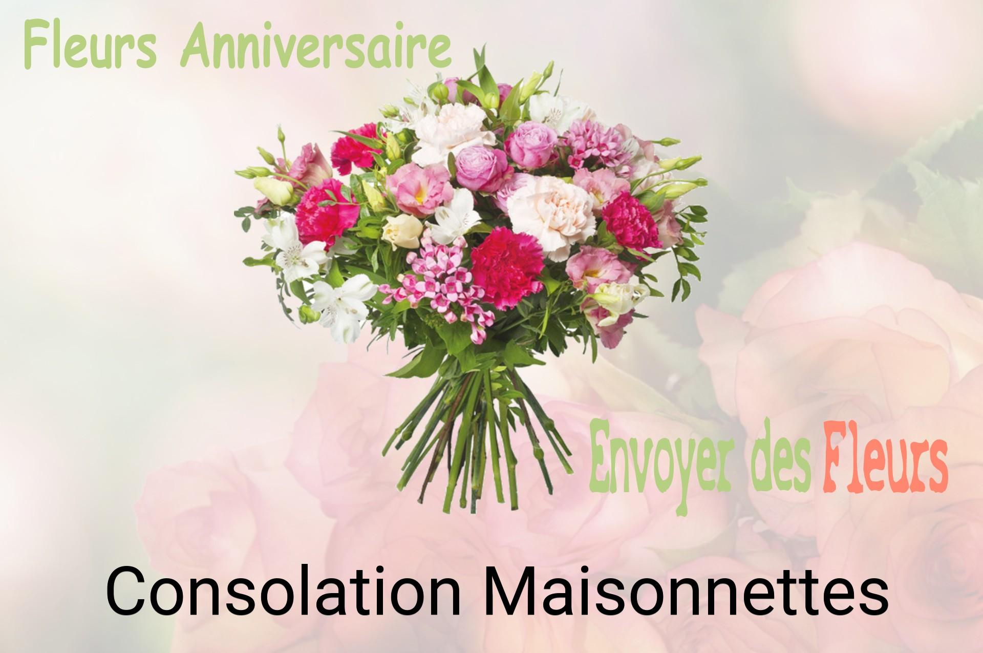 Bouquet de fleurs d’anniversaire livré à Consolation-Maisonnettes